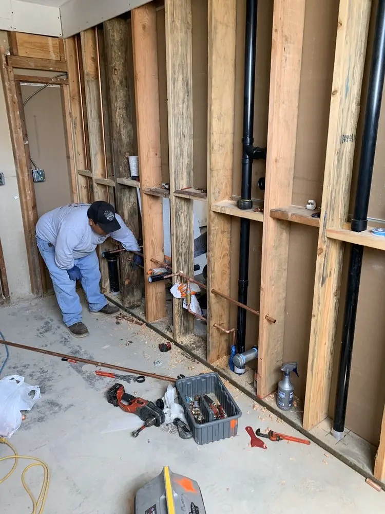 Commercial rough-in plumbing for Water Heater Replacement in Tully Center